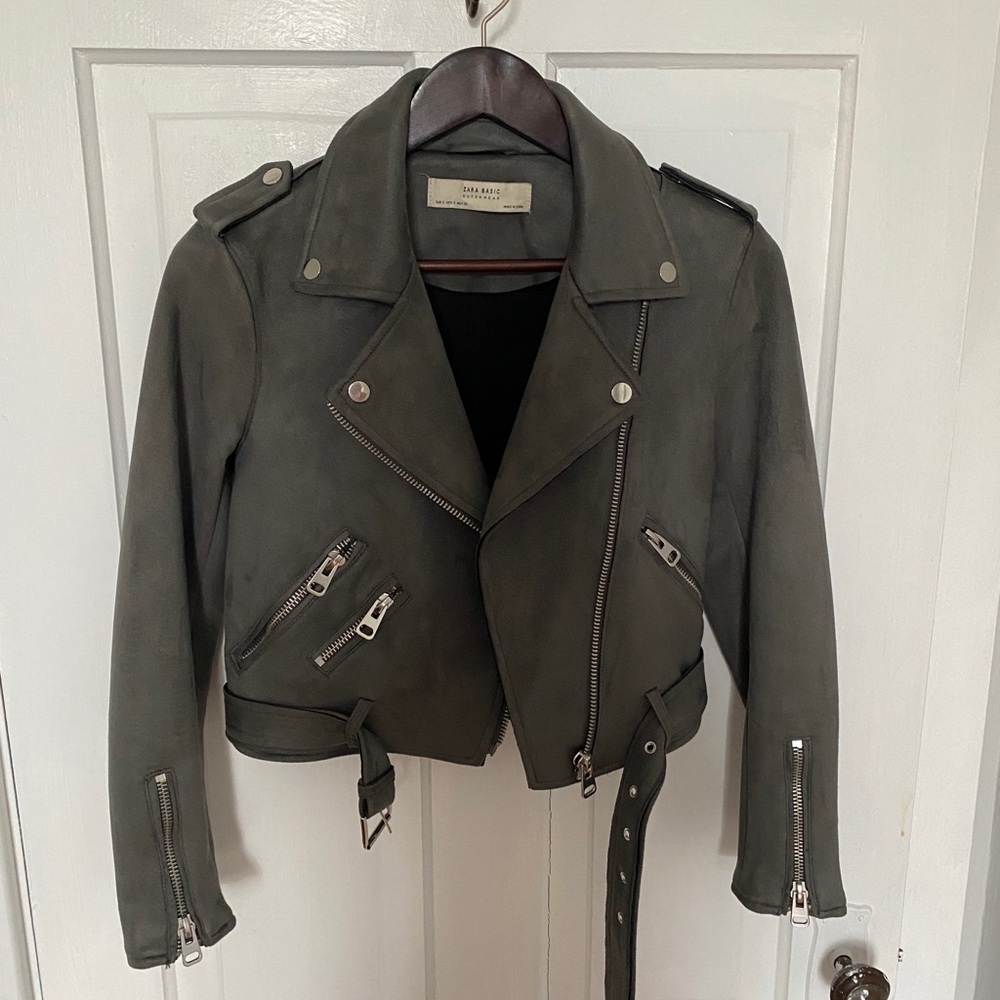 Zara motto jacket